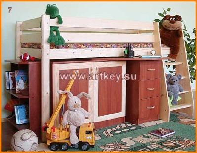 Детская мебель для одного №7 - вид 1 миниатюра